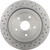Premium UV Coated Xtra Cross Drilled Rear Disc Brake Rotor | BBB09.7813.2X