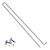 Cooler Tube - 3/8" Beaded Tube x 3/8" Beaded Tube | EPS92963