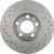 Premium UV Coated Xtra Cross Drilled Rear Disc Brake Rotor | BBB09.A652.1X