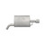 Quiet-Flow SS Direct Fit Exhaust Muffler Assembly 2.25" Inlet (ID) 3.5" Outlet (OD) | WEX73016