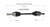 11-17 Nissan Juke (AWD/FWD) CV Axle Assembly  - Front Left | GSPNCV53028