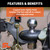 SecureLatch Receiver-Mount Ball & Pintle Hitch (2" Shank, 2-5/16" Ball, 14K) | CRT48406