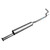 Direct Fit Exhaust Resonator and Pipe Assembly 2" Outlet (OD) | WEX49246