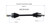 05-09 Hyundai Tucson (2.0) CV Axle Assembly  - Front Left | GSPNCV51519