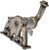 Manifold Converter - Not Carb Compliant | DOR674-871