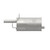 Quiet-Flow SS Direct Fit Exhaust Muffler 1.75" Inlet (ID) 2" Outlet (OD) | WEX21572