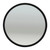 8" Round Convex Mirrors with Center-Mount Ball-Stud, Black | GRO12182