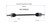 Chevrolet, Geo, Toyota CV Axle Assembly  - Front Right | GSPNCV69520