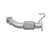 Exhaust Pipe - 2" Inlet (OD) 2" Outlet (OD) | WEX52982