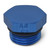3AN Straight Thread Plug Adapter Fitting And O-Ring With Blue Finish | RUS660250