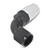 8AN ProClassic Swivel 90 Degree 1/2" Radius Hose End With Black/Silver Finish | RUS610173