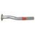 Exhaust Pipe 2.5" Inlet (OD) 2.25" Outlet (OD) | WEX52609