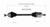 BMW CV Axle Assembly  - Front Left | GSPNCV27050