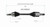 Lexus, Toyota (3.3, 3.5 - AWD) CV Axle Assembly  - Front Left | GSPNCV69091