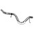 Exhaust Tail Pipe 2.75" Inlet (OD) 2.75" Outlet (OD) | WEX54001