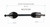Audi, Volkswagen (3.6) CV Axle Assembly  - Front Left | GSPNCV72109