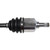 Nissan (2.0) CV Axle Assembly  - Front Left | GSPNCV53546