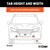 Custom Tow Bar Base Plate, Select Jeep Wrangler JL | CRT70105