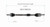 Toyota (1.8) CV Axle Assembly  - Front Right | GSPNCV19001K