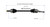 Buick, Cadillac (2.0, 3.0, 3.6) CV Axle Assembly  - Rear Left | GSPNCV10101
