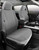 TR40 Series - Wrangler Saddleblanket Custom Fit Front Seat Cover - Solid Gray | 947TRS49-39 GRAY