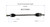09-16 Kia Sportage CV Axle Assembly  - Rear Left | GSPNCV75061