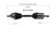Volvo (AWD/FWD) CV Axle Assembly  - Front Left | GSPNCV73555