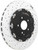 Premium Floating Two Piece UV Coated Vented Drilled And Slotted Front Brake Rotor | BBB09.9547.33