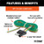 4-Way Flat Connector Plug with 48" Wires (Trailer Side) | CRT58032