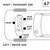 Engine Mount Rear Left,Rear Right | 62M8287