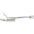 Quiet-Flow SS Direct Fit Exhaust Muffler Assembly 2.25" Inlet (ID) 2.5" Outlet (ID) | WEX56290