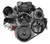 LS Engine Drive Includes SD7 A/C Compressor, Alternator, P/S Pump, Tensioner, Belt, Crank Damper & Pulleys | HOL20-185