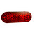 6" Oval LED Stop Tail Turn Lights with Integrated Back-up, Female Pin Termination, 12V | GRO54762