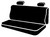 OE30 Series - OE Tweed Custom Fit Rear Seat Cover- Charcoal | 947OE32-10 CHARC