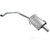 Quiet-Flow SS Direct Fit Exhaust Muffler Assembly 2.25" Outlet (OD) | WEX56236