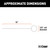 Fish Wire for 3/8" Diameter Bolts | CRT58390