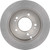 Premium UV Coated Solid Rear Disc Brake Rotor | BBB08.A114.21