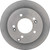 Premium UV Coated Solid Rear Disc Brake Rotor | BBB08.A114.21