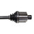 Chrysler, Dodge, Eagle, Plymouth... (3.3, 3.5) CV Axle Assembly  - Front Right | GSPNCV12552