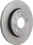 Premium UV Coated Solid Rear Disc Brake Rotor | BBB08.A332.11
