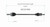 13-15 Acura RDX CV Axle Assembly  - Rear Right | GSPNCV21059
