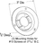 Theft-Resistant Mounting Flange For 2" Round Lights, Black | GRO43152