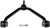 Suspension Control Arm And Ball Joint Assembly | DOR520-222