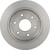 Premium UV Coated Solid Rear Disc Brake Rotor | BBB08.B449.11