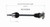 INFINITI, Nissan CV Axle Assembly | GSPNCV53904