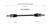 02-06 Honda CR-V CV Axle Assembly  - Rear Left | GSPNCV36001