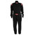 One Piece Single Layer Racing Driver Fire Suit, SFI 3.2A/ 1, Black - Large | 0RQ130905RQP