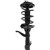 Complete Corner Unit Assembly -Strut, Mount and Spring | KYBSR4604
