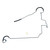 Power Steering Return Hose - 16mm Male "O" Ring x 3/8" I.D. Hose | EPS92776