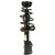 Quick-Strut Front Right Suspension Strut and Coil Spring Assembly | MON182910